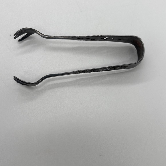 Vintage Norway 830S Silver Brødrene Lohne Sugar Claw Tongs Dobbel Rokokko Box - Picture 4 of 12